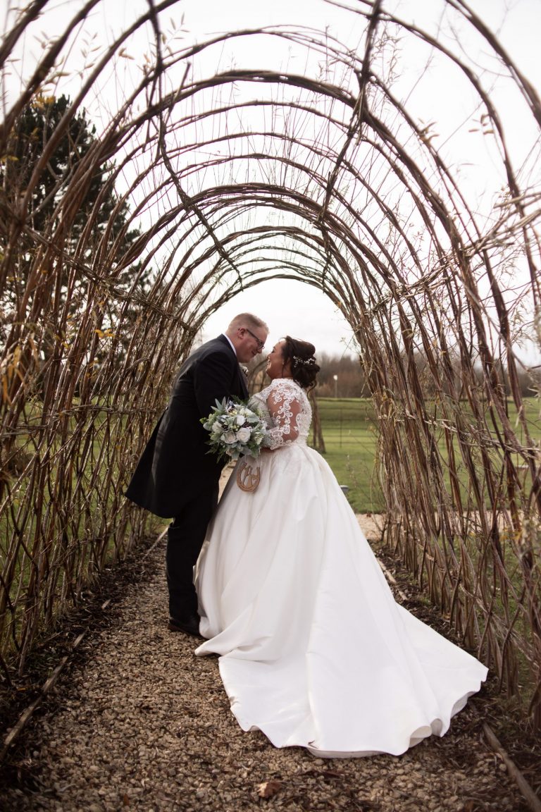 A Winter Wedding Tale at The Meadow Barn: Gorgeous Christmas Wedding