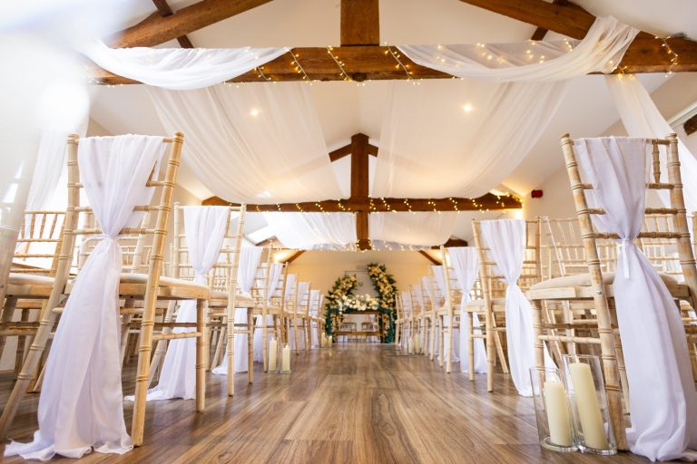 Draping Dreams: The Magic of Ceiling Installations & Beam Styling