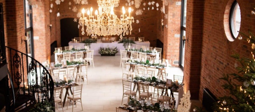 reception wide shot