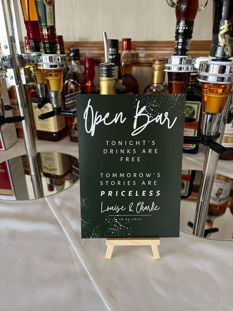 open bar
