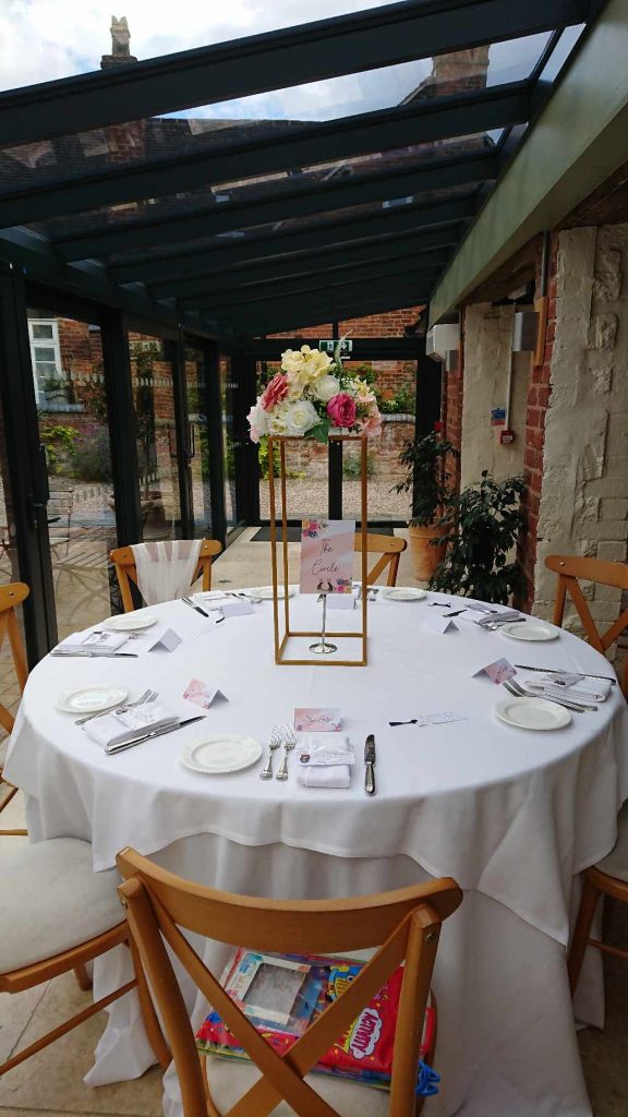 high centrepiece