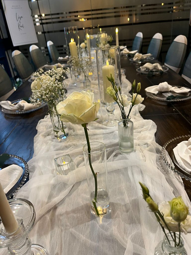 fresh bud vases