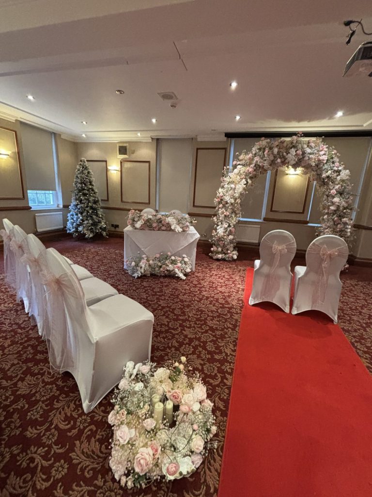 ceremony set up