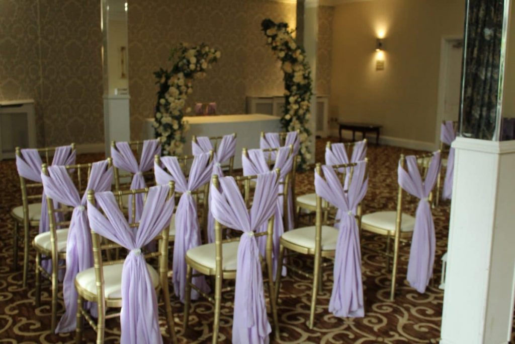 lilac wedding