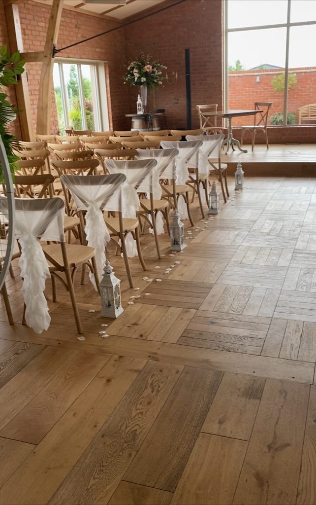 ceremony aisle