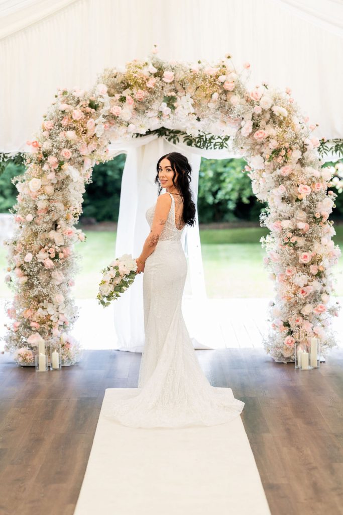 BRIDE IN ARCH