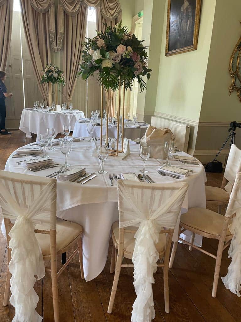 high flower centrepiece