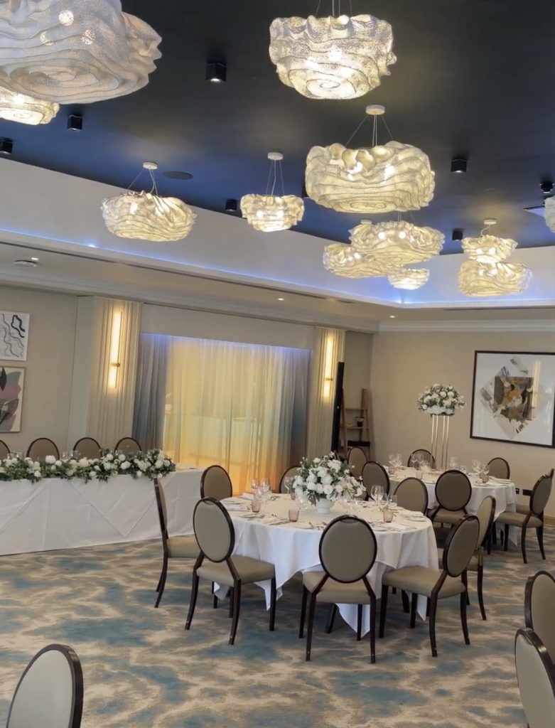 reception styling the orangery ansty hall